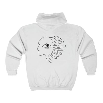 Frayanism Zip Up Hoodie (Rat Beach) - Image 5