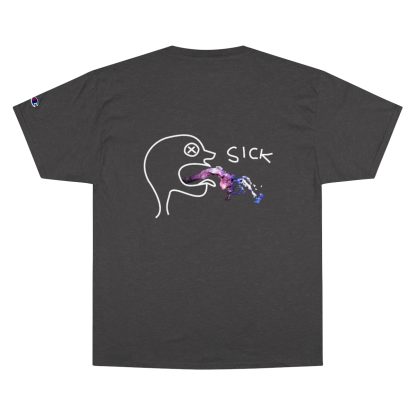 Intergalacsick Champion T-Shirt - Image 6