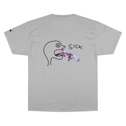 Intergalacsick Champion T-Shirt - Image 4