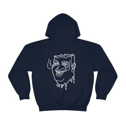 Burning Flame Eyes Sick Blend Hoodie - Image 3