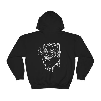 Burning Flame Eyes Sick Blend Hoodie - Image 8