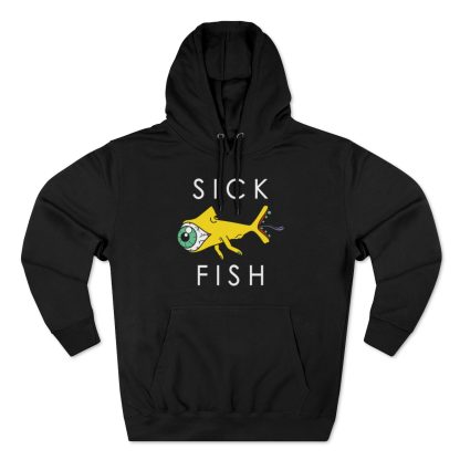 SICK FISH Premium Hoodie - Image 5