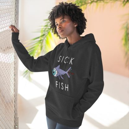 SICK FISH Premium Hoodie - Image 4