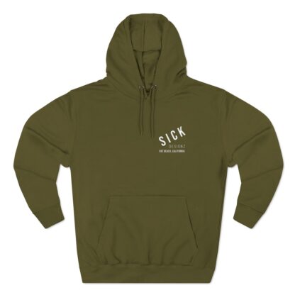 Burning Eyes Premium Hoodie (Rat Beach) - Image 6